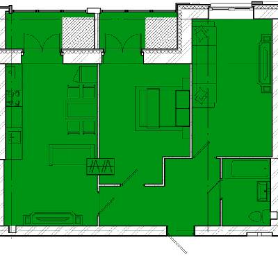 3-кімнатна 68.78 м² в ЖК Дніпровська Рів'єра від 19 000 грн/м², м. Кременчук