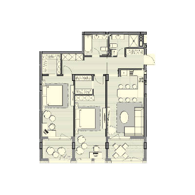 2-кімнатна 103.3 м² в ЖК Luxberry lakes & forest від 32 550 грн/м², смт Козин