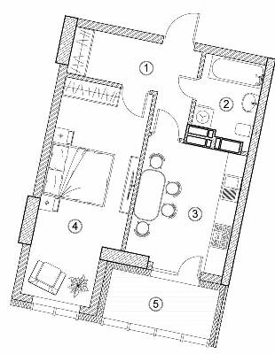 1-кімнатна 45.27 м² в ЖК Aria від 71 550 грн/м², Київ