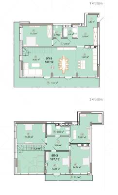 Дворівнева 187.12 м² в ЖК Edelweiss House від 72 819 грн/м², Київ