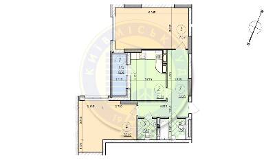 2-кімнатна 76.14 м² в ЖК FREEDOM від 28 840 грн/м², Київ