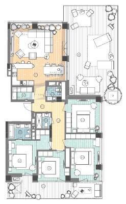 4-кімнатна 168.7 м² в ЖК UNIT.Home від 99 000 грн/м², Київ
