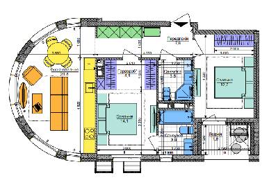 2-кімнатна 64.8 м² в ЖК Respublika від 50 500 грн/м², Київ