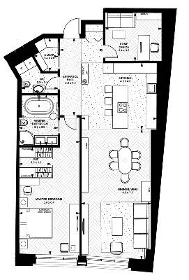 2-комнатная 108.2 м² в ЖК Linden Luxury Residences от 140 300 грн/м², Киев