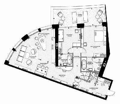 2-комнатная 127.6 м² в ЖК Linden Luxury Residences от 140 300 грн/м², Киев