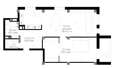 3-кімнатна 85.07 м² в ЖК Континенталь на Валентинівській від 33 050 грн/м², Харків