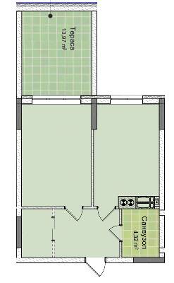 1-комнатная 51.56 м² в ЖК Ривьера от 28 000 грн/м², Киев
