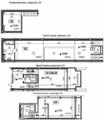 Дворівнева 146.64 м² в КБ Greenhouse від 36 000 грн/м², Київ