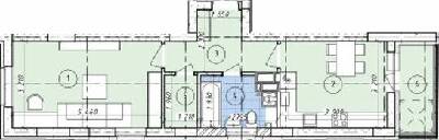 1-кімнатна 47.45 м² в ЖК Променада від 24 250 грн/м², м. Вишневе