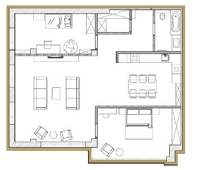 2-комнатная 105.18 м² в ЖК Premier Park от 41 250 грн/м², Днепр