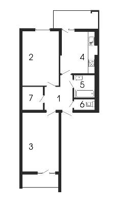 2-комнатная 70.33 м² в ЖК Национальный от 31 050 грн/м², Львов