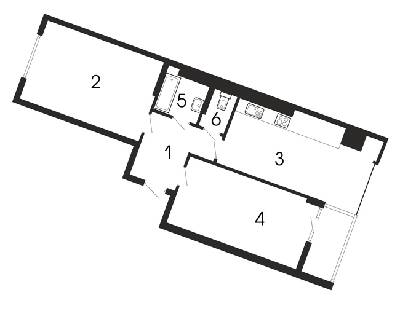 2-комнатная 74.94 м² в ЖК Национальный от 31 050 грн/м², Львов