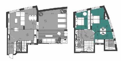 Дворівнева 126.9 м² в ЖК Парус City від 21 900 грн/м², Львів