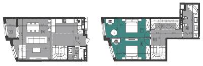 Дворівнева 120.8 м² в ЖК Парус City від 18 900 грн/м², Львів