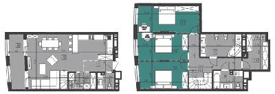 Дворівнева 149.8 м² в ЖК Парус City від 20 900 грн/м², Львів