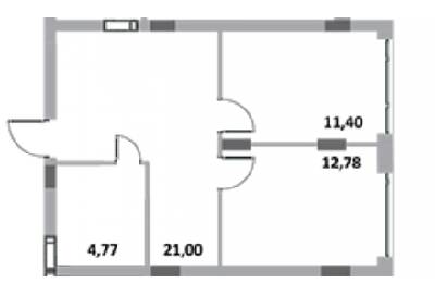 2-кімнатна 49.95 м² в ЖК Green Side від 21 000 грн/м², м. Ірпінь