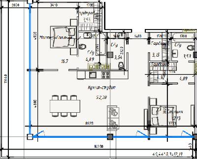 2-кімнатна 111.57 м² в ЖК ITown від 41 150 грн/м², Одеса
