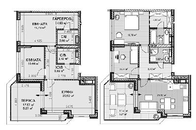 Двухуровневая 74.12 м² в ЖК Клубный дом-2 от 30 500 грн/м², Киев