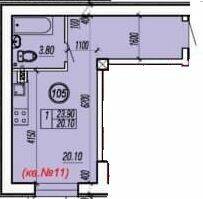 Студія 23.9 м² в ЖК Будинок на Степовій від 19 300 грн/м², Одеса