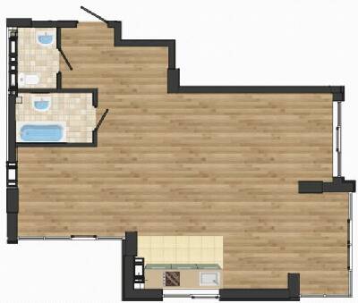 2-кімнатна 64.7 м² в ЖК Золота Ера від 19 250 грн/м², с. Крижанівка