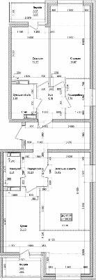 3-кімнатна 98.66 м² в ЖК Атлант на Київській від 19 000 грн/м², м. Бровари