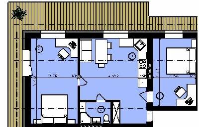 2-комнатная 58.77 м² в ЖК Rothenburg House от 25 050 грн/м², с. Петропавловская Борщаговка
