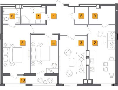 3-кімнатна 99.67 м² в ЖК Basa city від 21 600 грн/м², с. Ходосівка