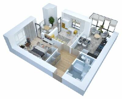 2-кімнатна 66.37 м² в ЖК Art Residence від 20 300 грн/м², м. Ірпінь