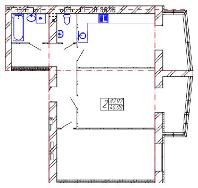 2-комнатная 87.97 м² в ЖК на вул. Проскурівського підпілля, 110 от застройщика, Хмельницкий