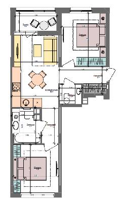 2-кімнатна 52.7 м² в ЖК Файна Таун від 55 650 грн/м², Київ