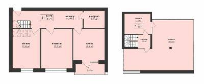 Двухуровневая 99.72 м² в ЖК Тетрис от 23 150 грн/м², Ужгород