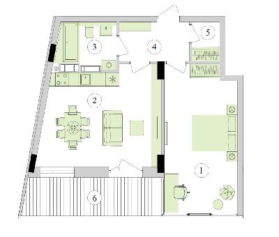 1-кімнатна 60.25 м² в ЖК Park Lake City від 33 381 грн/м², с. Підгірці