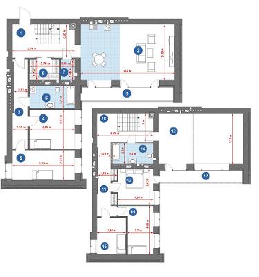 Двухуровневая 219.31 м² в ЖК Central Park от 21 150 грн/м², г. Кременчуг