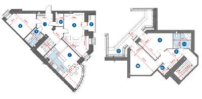 Двухуровневая 167.24 м² в ЖК City Park от 23 500 грн/м², г. Кременчуг