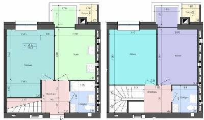 Дворівнева 75.4 м² в ЖК Eco House від 15 200 грн/м², Рівне