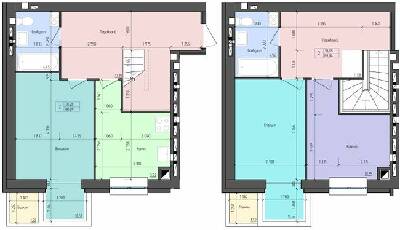 Дворівнева 88.04 м² в ЖК Eco House від 15 200 грн/м², Рівне