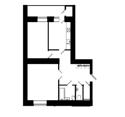 2-кімнатна 70.91 м² в ЖК на вул. Тролейбусна, 4 від 18 500 грн/м², Тернопіль