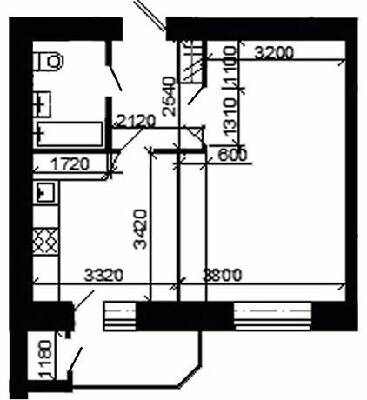 1-кімнатна 44.15 м² в ЖК на вул. Тролейбусна, 4 від 19 000 грн/м², Тернопіль
