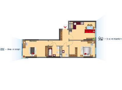 2-кімнатна 74.6 м² в ЖК SALUT! від 44 350 грн/м², Київ