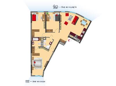 3-кімнатна 110.5 м² в ЖК SALUT! від 34 950 грн/м², Київ