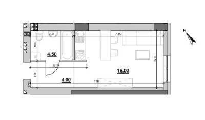 Студия 26.52 м² в ЖК Ріел Сіті от 20 339 грн/м², Львов