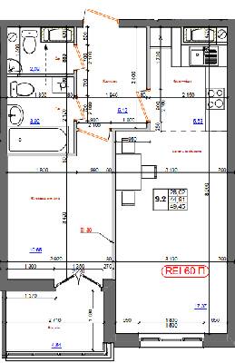 2-кімнатна 49.45 м² в ЖК на вул. Петлюри, 28 від 21 800 грн/м², м. Бровари
