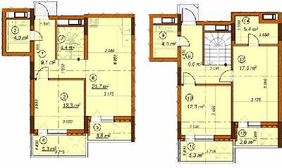 Дворівнева 117.4 м² в ЖК 4 сезони від 29 900 грн/м², Київ