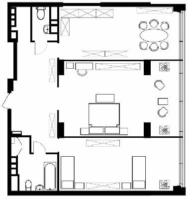 2-комнатная 115.7 м² в ЖК Delmar от 56 950 грн/м², Киев