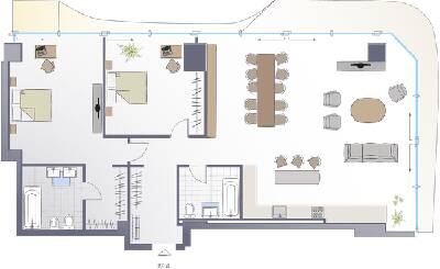 2-кімнатна 150.02 м² в ЖК Signature від 113 050 грн/м², Київ