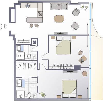 2-кімнатна 109.35 м² в ЖК Signature від 93 300 грн/м², Київ
