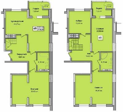 Дворівнева 208.8 м² в ЖК по вул. Ю. Кондратюка від 21 500 грн/м², Київ