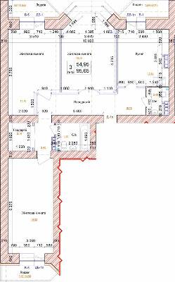 3-комнатная 95.65 м² в ЖК на ул. Симона Петлюры, 21б от 18 000 грн/м², г. Бровары