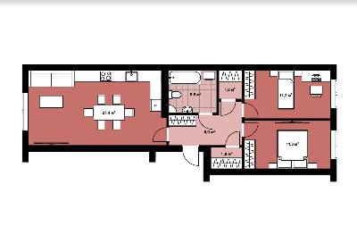 Двухкомнатные в КД Positano Residence