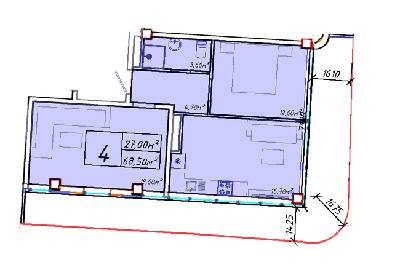 2-кімнатна 68.5 м² в ЖК Graf у моря від 42 600 грн/м², Одеса
